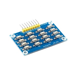 4 X4 16 Tasten Matrix-Tastatur modul MCU-Entwicklung PCB Patch Buttons Learning Board 3.3V 5V für Arduino