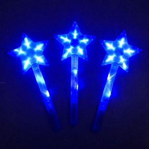 Custom Logo Neon Party Supplies Light Toy Pentagram Flash Light Stick <strong>Concert</strong> Support <strong>Cheer</strong> up Prop Star Led Light Stick - Product Image 3