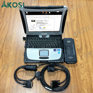 CF19 portatile + ET4 adattatore di comunicazione III comm 3 con interfaccia diagnostica ET software sis + software Flash per kit diagnostici gatto - Product Image 1