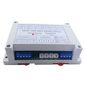 4AI-4DI-6DO NTC Temperature Collector -20-+125 Celsius <strong>Analog</strong> <strong>Input</strong> NPN Photoelectric Isolation NPN DI 10A Relay Output <strong>Module</strong> - Product Image 1