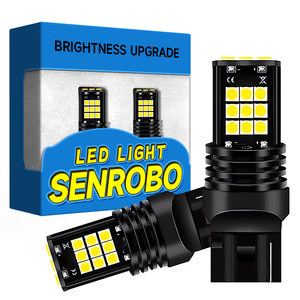 SENROBO L4-3030-21 7440 7443 LED ışık ampuller 6000K beyaz süper parlak 3156 3157 LED ters işık otomatik yedekleme işık araba için - Product Image 1