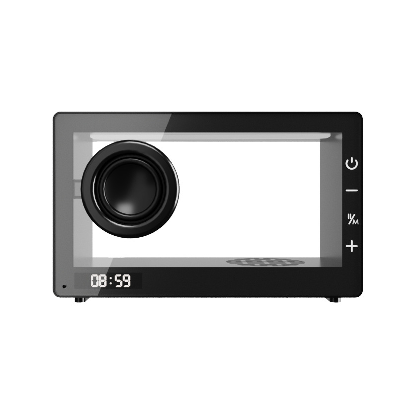 Haut-parleur M9-III-Black-Single-Écran tactile