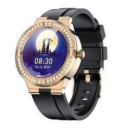 LIGE BW0323 kadın Smartwatch Android Ios için su geçirmez kalp hızı spor kol saati egzersiz izle