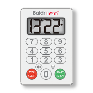 BaldrTherm IP67 Kocht imer mit Magnet-und Lautstärke regler-99Min. Countdown-Speicher modus Nummer Drücken Sie für Küche/Fitness studio/Spa/Zuhause - Product Image 1