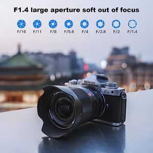 VILTROX 13mm F/1.4 Super Wide Angle Auto Focus APS-C Lens Nik on Z Mount <strong>Cameras</strong> Compatible Z50 Z30 Z6II Z7II Z5 Z6 <strong>Z7</strong> Z8 Z9 ZFC - Product Image 3
