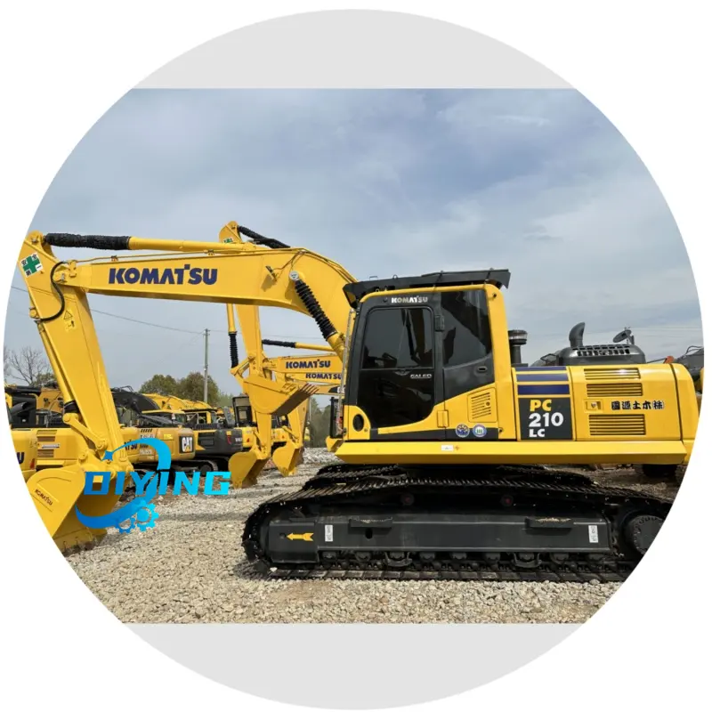 Лидер продаж, недорогой экскаватор Komatsu, 210 гидравлический гусеничный экскаватор PC220 PC240, б/у, на складе