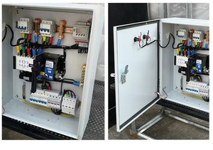 ATS çift güç otomatik dönüşüm anahtarı 220V/380V zamanlama çelik MCB devre kesici elektrik dolabı - Product Image 2