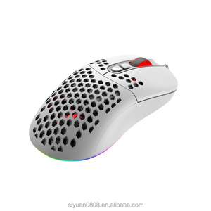 Leichte Makro programmierung 3-Modus RGB-Maus DPI 10000 Wireless BT 5.2 wiederauf ladbare Gaming-Wireless-Maus für Desktop-Laptops