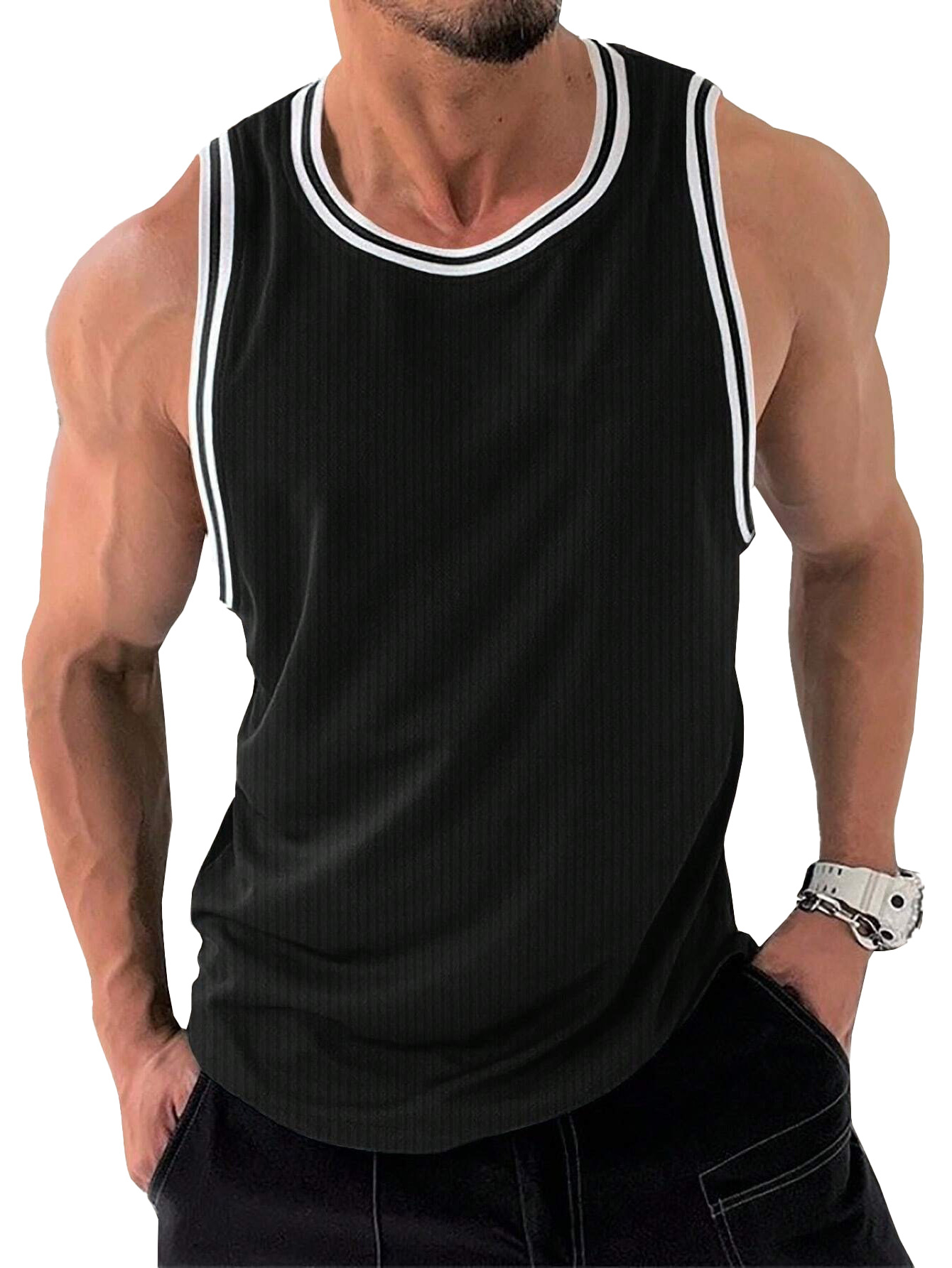 black