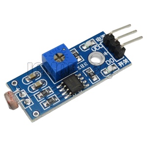Kit de bricolaje LM393 de 3 pines y 4 pines, módulo de Sensor fotosensible de detección de luz de resistencia sensible óptica para Arduino
