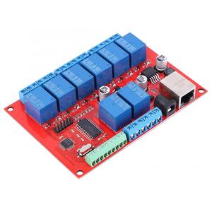 Placa de relé Ethernet, conmutador de red de 8 canales, controlador de módulo TCP UDP - Product Image 6
