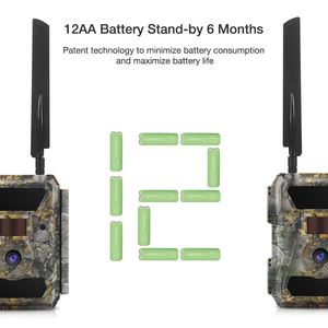 การส่งวิดีโอ SMS MMS กล้องเกม3G กล้องล่าสัตว์4G - Product Image 5