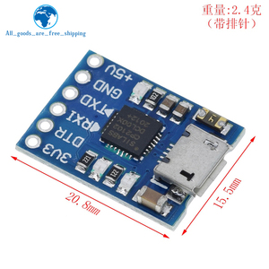 TZT CJMCU CP2102 MICRO USB zu UART TTL Modul 6Pin Serial Converter UART STC Ersetzen Sie FT232 NEU für Arduino