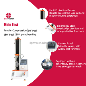 Phiên bản chuyên nghiệp 2kn phổ thử nghiệm máy ASTM a931 Wire Rope độ bền kéo Tester với điều khiển máy tính - Product Image 3