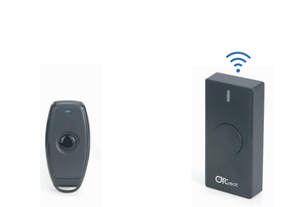 Pulsante di uscita a pressione dell'interruttore Wireless 433Mhz pulsante di rilascio della porta del controllo accessi del telecomando senza fili - Product Image 3