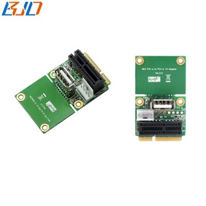 Mini <strong>PCI</strong>-E MPCIe Interface to <strong>PCI</strong> Express 1X + USB 2.0 Connector Expansion Riser Card With SATA15PIN Power Connector - Product Image 5