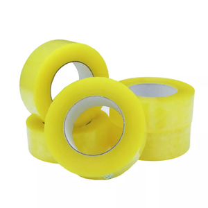 高品质二手BOPP分切机超透明金色<span class=keywords><strong>PVC</strong></span>胶带直销批发价格包装胶带直销