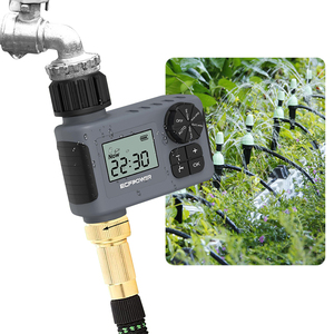 Pulsante del quadrante della valvola di irrigazione automatica Display Timer di controllo dell'acqua del giardino di irrigazione programmabile all'aperto - Product Image 1