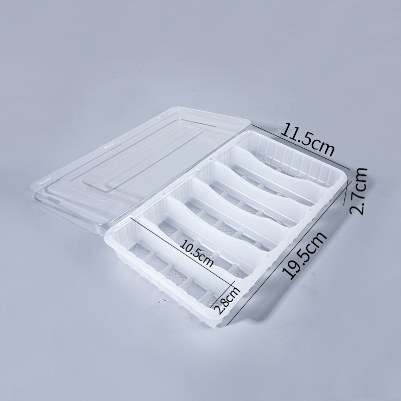 6-grid tray with lid
