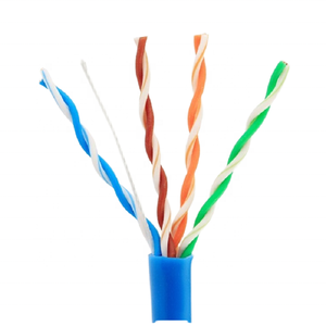 OEM Gigabit Daten übertragungs netzwerk Cat5e Cat5 UTP-Kabel Massiv kupfer CCA 24awg PVC 305M Cat5 Cat5e Kabel Kommunikation kabel - Product Image 5