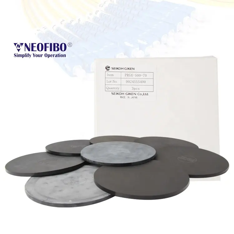 Neofibo PR5X-500-90 optik konektör optik parlatma rubberconsumable fiber optik parlatma pedi
