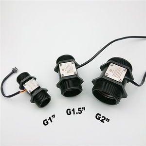 Factory 1/4&quot;,3/8&quot;,1/2&quot;,3/4&quot;,1&quot;inch Stainless Steel Hall Effect/Turbine/<strong>Pulse</strong> Water Flow Meter Sensor <strong>Flowmeter</strong> With 3 Wires