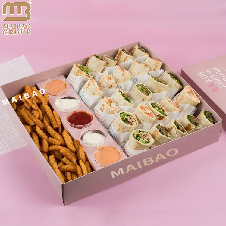 caja de shawarma