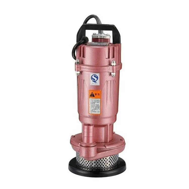 Pompe à eau Portable 1hp en fer, 0,75 kw, submersible QDX