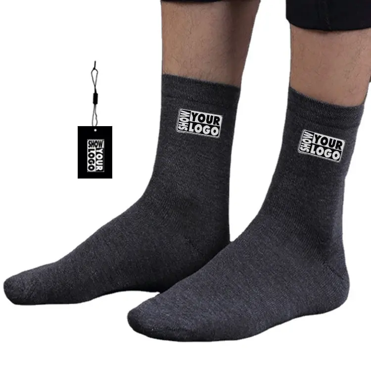 Custom socks with logo ankle sublimated crew socks men custom design men socks