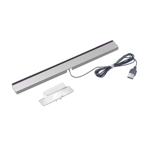 แถบเซ็นเซอร์แบบมีสายสำหรับคอนโซลเกม Nintendo Wii อะแดปเตอร์เซ็นเซอร์รับสัญญาณสำหรับ Nintendo WiiU Console - Product Image 2