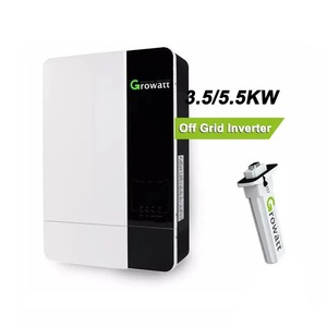 5000W Off-Grid <span class=keywords><strong>String</strong></span> Inverter Growatt híbrido monofásico DC/AC inversor MPPT controlador WiFi residencial bateria de lítio