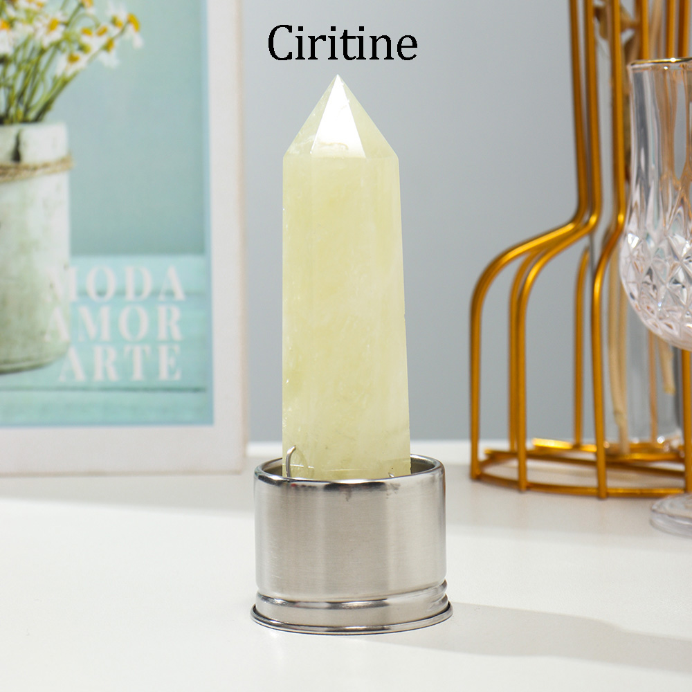 Citrine avec bouteille