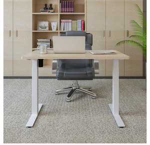 Mesa de juego ergonómica moderna de altura ajustable eléctricamente de doble motor, escritorio de ordenador, opción de asiento de pie para el hogar, oficina - Product Image 2