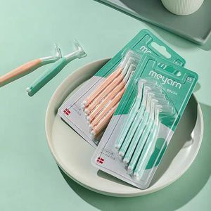 แปรงสีฟัน interdental แปรงสำหรับจัดฟันและ interdental แปรงสีฟันสำหรับจัดฟันรูปตัว L - Product Image 4