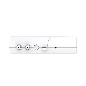 Nivel de entrada de audio ajustable Nivel de salida RF Tipo 2XRCA AV a modulador de RF Fuente de alimentación incorporada Radio y accesorio de TV
