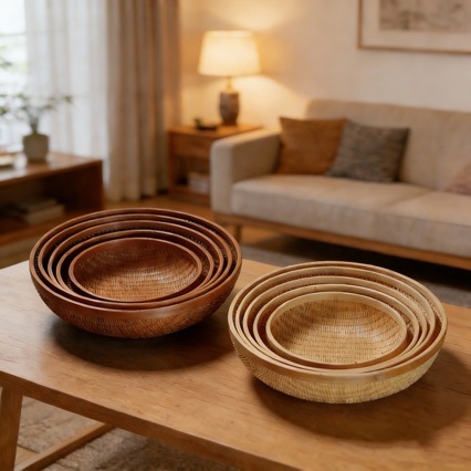 Plain color shallow dish, 24*3.5 cm, smallest size