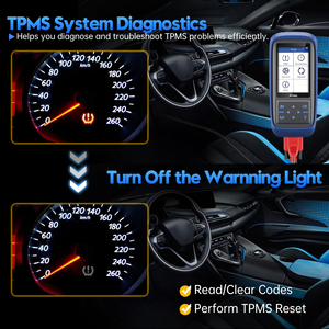 TP150 sistema di monitoraggio della pressione dei pneumatici OBD2 TPMS strumento di Scanner diagnostico programma per 315 Auto strumento di Scanner - Product Image 6