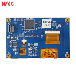 Pantalla táctil capacitiva de alta definición para Raspberry Pi 4b 3b, IPS, 4,3 pulgadas, 800x480, TFT, LCD - Product Image 2