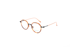 Vintage runde optische Titan brillen mit Druck muster Herren-und Damen brillen rahmen - Product Image 5