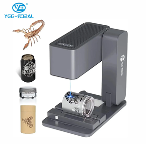 Autofokus Diode Laser gra vierer Personal isierte DIY Metall Schlüssel anhänger und Logo Druckmaschine für Gummi material - Product Image 1