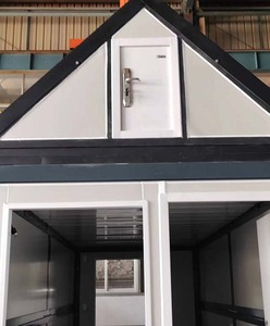 プレハブクイックインストールモバイル寮住宅三角形屋根付き - Product Image 2