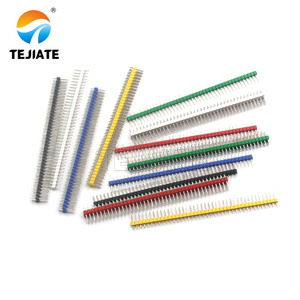 Color <strong>Pin</strong> <strong>Header</strong> Single Row <strong>Pins</strong> 1*40 Double Row <strong>Pins</strong> <strong>2</strong>*40P Uy2 Rj-45 Terminal f Home Connector Plug - Product Image 1