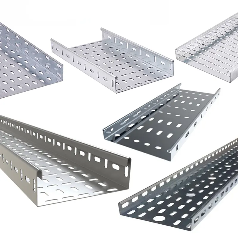 Plateau de câble perforé personnalisé, galvanisé à chaud, goulotte de câble, conduit, liste de prix d'usine