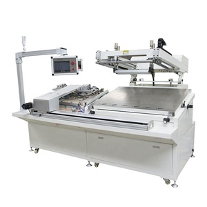 Automatische Siebdruck maschine mit schrägem Arm Mit UV-Härtung maschine, automatisches Be-und Entladen - Product Image 1