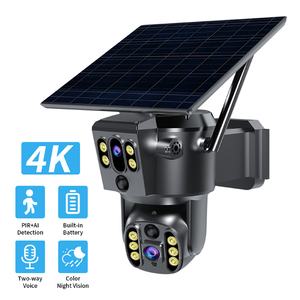 Imou Panel Solar Wifi Cámara 5Mp Alarma de intrusión Sensor Pir Inteligente Solar Powered Pan Tilt Cámara 4G Cámara de seguridad - Product Image 1