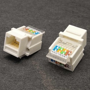 Гнездовой адаптер Ethernet C26, сетевой штекер без инструментов, соединитель RJ45, сетевой разъем CAT6, сетевой модуль - Product Image 1