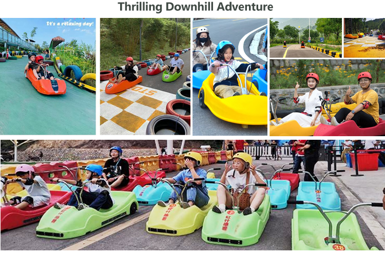 Mountain Slope Roller Coaster