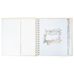 Multiple Color Simple Kraft Paper Notebook Baby Journal Planner <strong>Book</strong> Hello <strong>World</strong> Baby Memory <strong>Book</strong> for Babies Keepsake Gift - Product Image 4