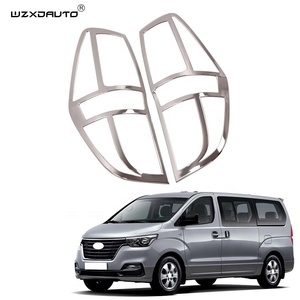 WZXD New Arrival Car Styling ABS Rear Tail Light Lamp Cover Trim for Grand <strong>Starex</strong> H-1 H1 2019 - Product Image 5
