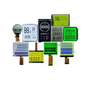 Produttore di Lcd TN HTN STN VATN 3 4 5 6 7 8 9 10 11 12 cifre monocromatico sette segmento 7 segmento Custom Display LCD HTN - Product Image 1